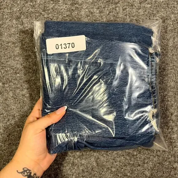 Lucky Brand Jeans Womens 0/25 Sienna Slim Boyfriend Blue Denim Casual Distressed - Picture 11 of 11